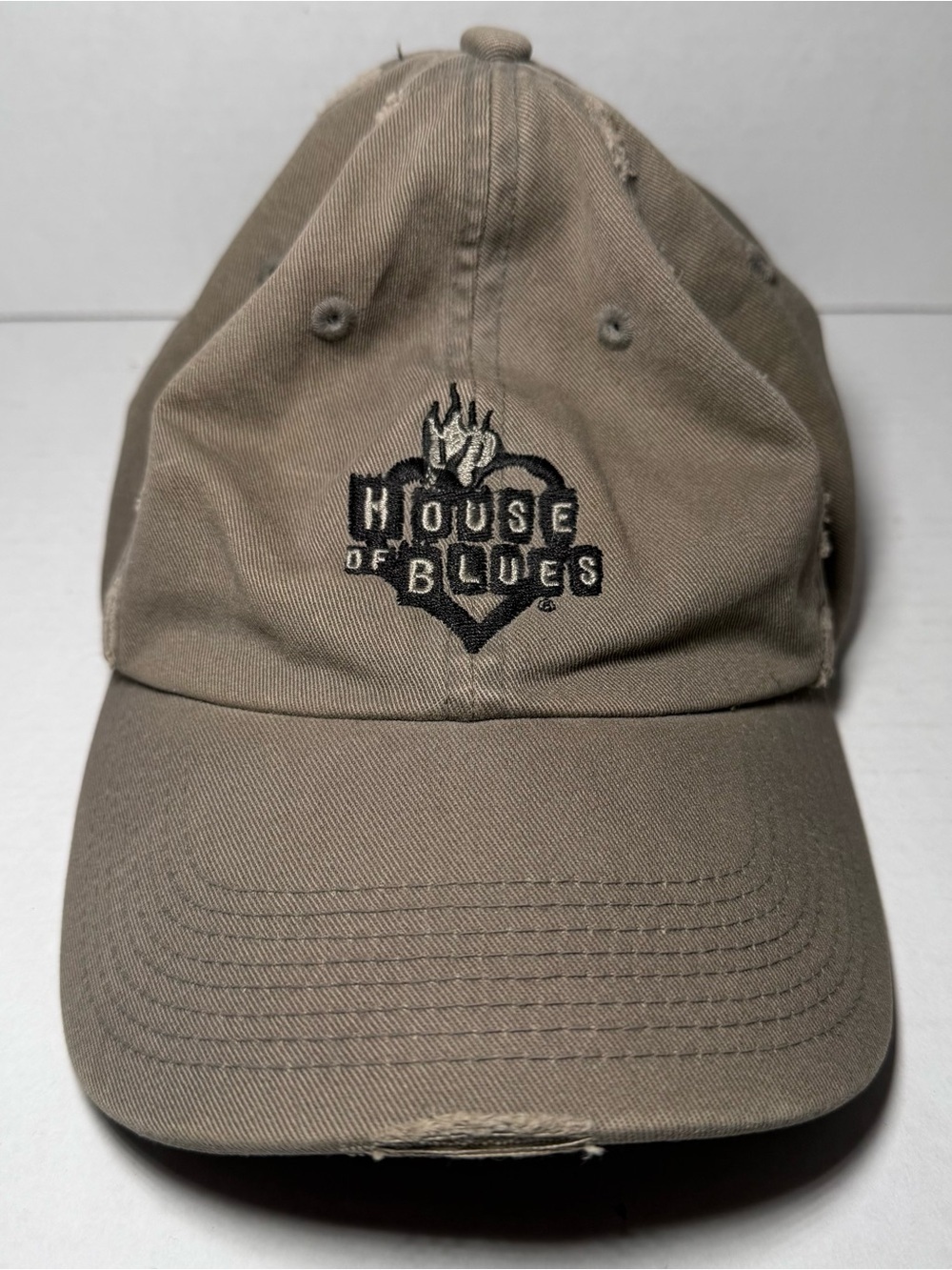 Vintage House of Blues Las Vegas Adjustable Distressed Hat